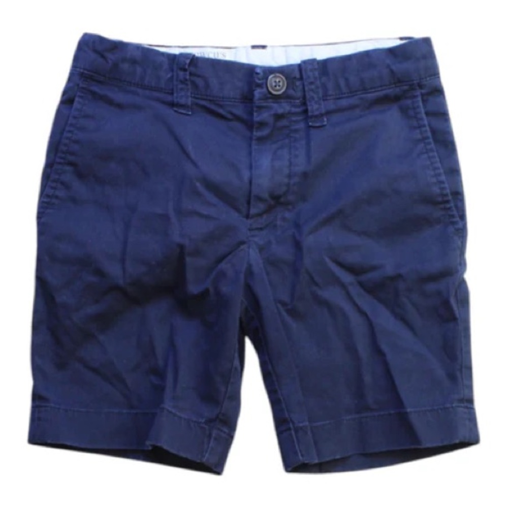 Crewcuts Deep Blue Men's Flat Front Shorts